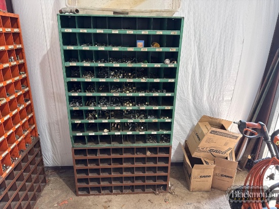 Bolt Bin with Misc. Bolts, Nuts, and Washers