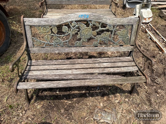 (2) Patio Furniture Benches
