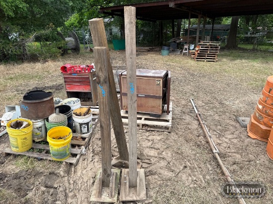 (3) Mailbox Posts