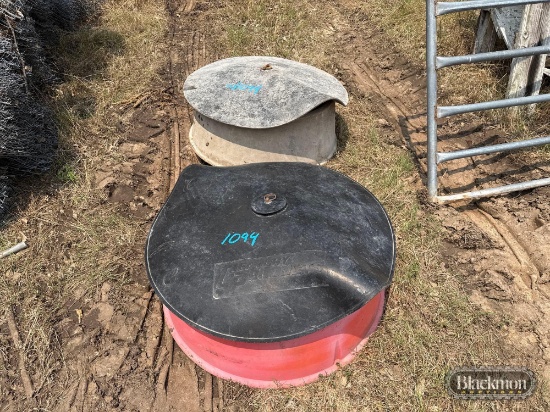 (2) Feed Troughs