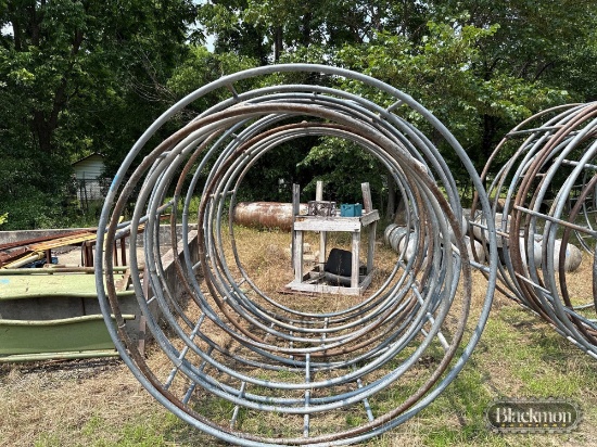 (4) Round Bale Feeders