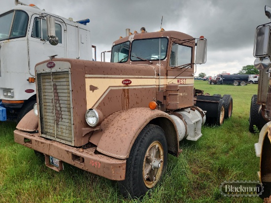 PETERBILT 358-M WINCH TRUCK,