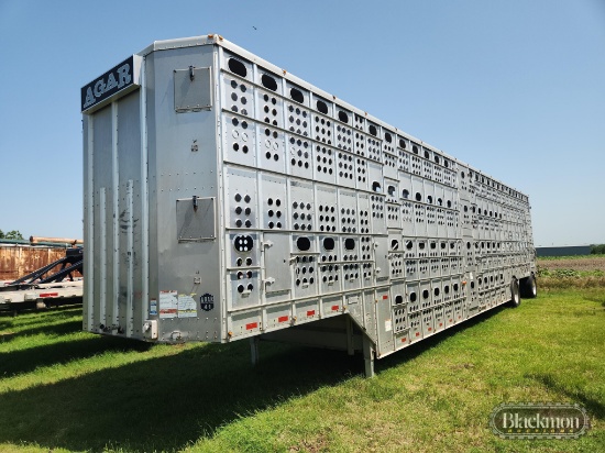 2019 MERRITT LIVESTOCK TRAILER,