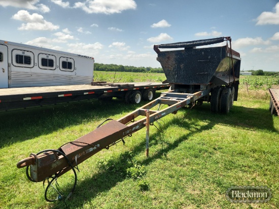 2004 LEACH DUMP PUP TRAILER,