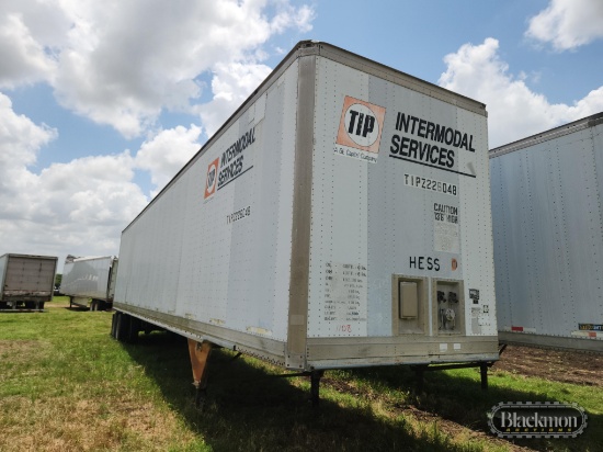 TIP DRY BOX VAN TRAILER,