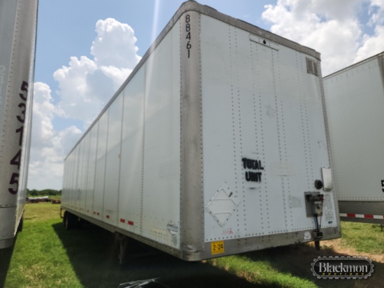 2007 WABASH DRY BOX VAN TRAILER,