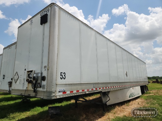 2016 HYUNDAI DRY BOX VAN TRAILER,