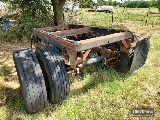 SEMI TRAILER TANDEM AXLE CUTOFF,