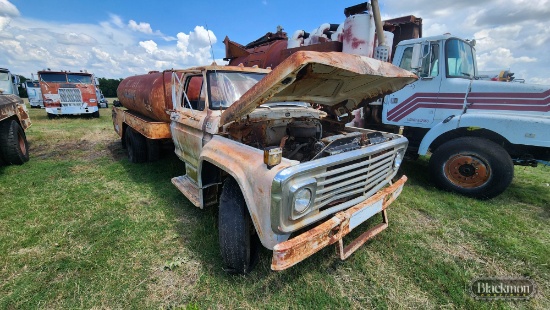 FORD F750 PROPANE TRUCK,