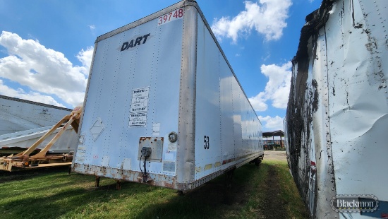 1999 WABASH DRY BOX VAN TRAILER,