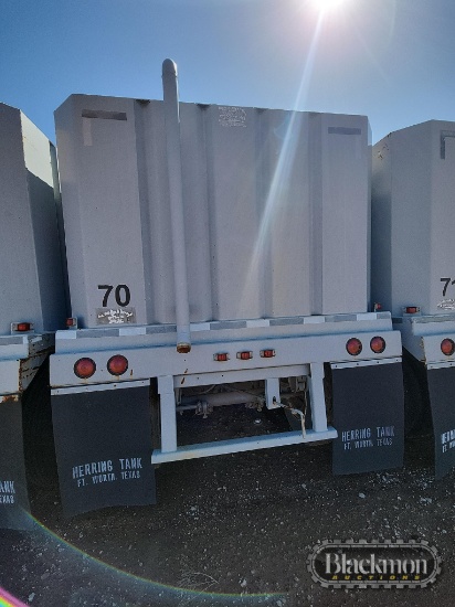 2008 Frac Tank #70 - VIN: HTC-3619 - 408 S Price Road, Pampa, Texas 79065 -