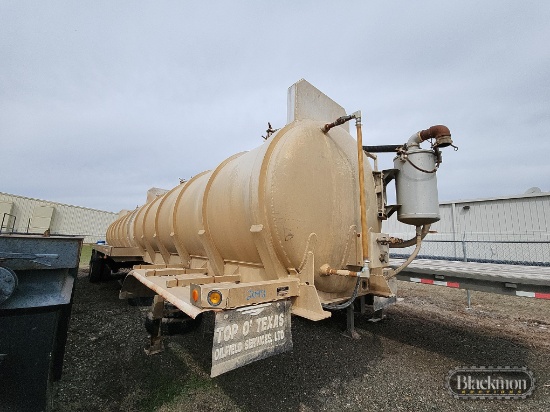 2018 Dragon 150BBL Vac Trailer VIN: 1UNST4229JS151445 - 401 SE 4th Street, Lindsay, Oklahoma 73052
