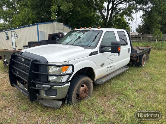 2012 Ford F350 Flatbed Truck VIN: 1FD8W3HT1CEB29191 - Wilson, Oklahoma