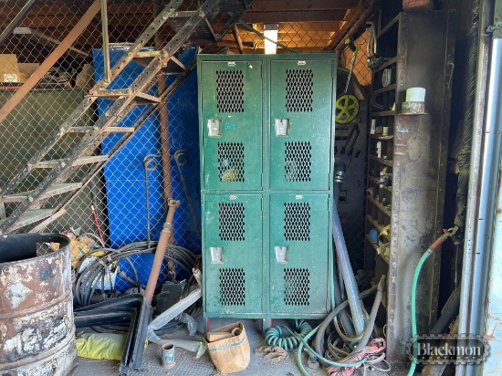lockers, etc.
