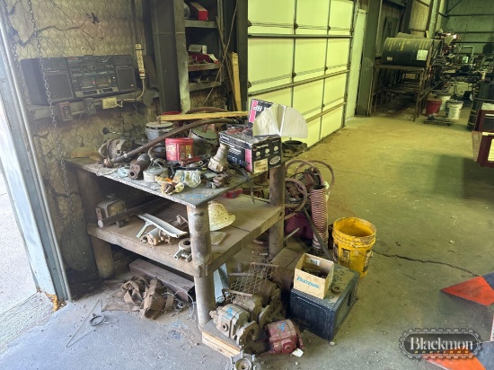 All Items On Table, Shelf & Floor