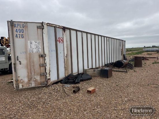 48 Storage Container & All Contents In and Around