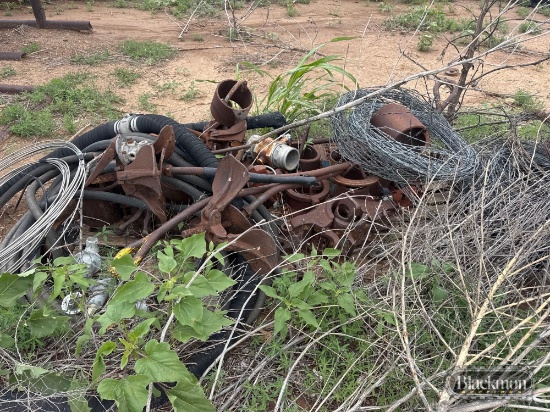 All Scrap On North Fence Line