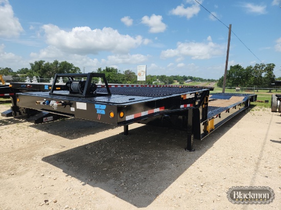 2015 TRAIL KING HYDRAULIC TAIL TRAILER,