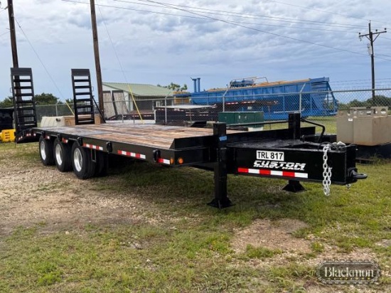 2016 LUCON 25T233ALP EQUIPMENT TRAILER,
