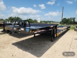 2015 TRAIL KING HYDRAULIC TAIL TRAILER,