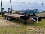 2016 LUCON 25T233ALP EQUIPMENT TRAILER,