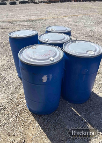 55 GAL POLY BARRELS,