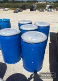 55 GAL POLY BARRELS,