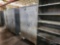 (3) METAL CABINETS & (1) METAL SHELF