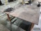 METAL SHOP TABLE