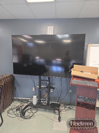 Plus boardfax, podium, and screen