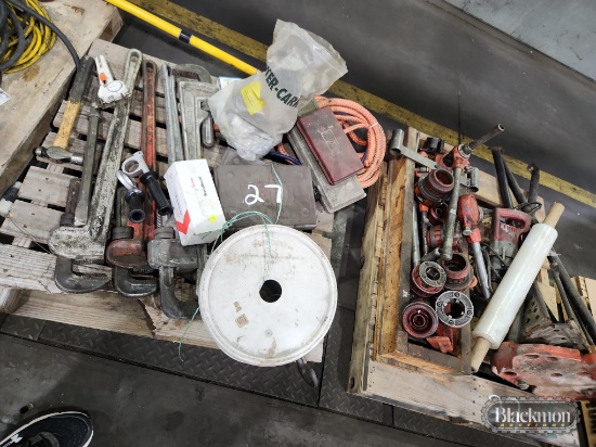 (2) PALLETS WITH TOOLS