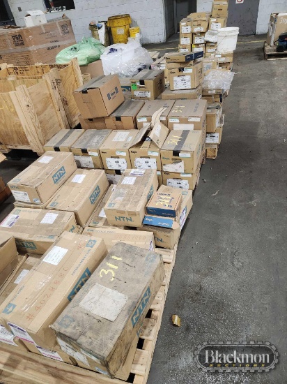 (6) PALLETS OF BEARINGS