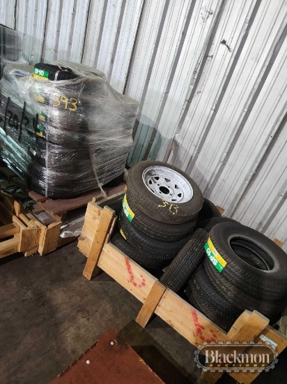 (4) PALLETS OF TIRES
