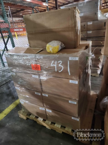 PALLET WITH BOXES OF GLOVES