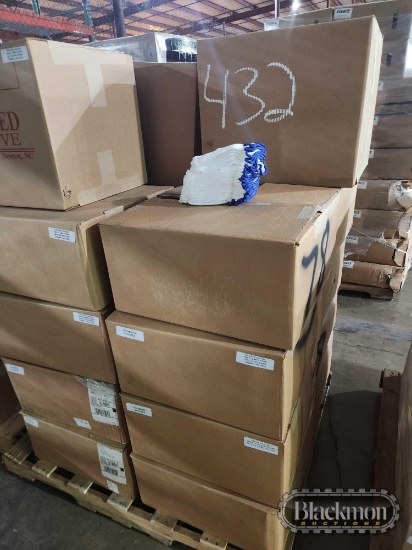PALLET WITH BOXES OF GLOVES