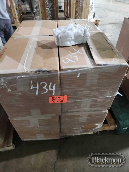 PALLET WITH BOXES OF GLOVES