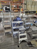 SEVERAL STEP LADDERS