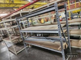 METAL & WOOD SHELVING