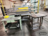 MISC METAL SHELVES, WORK STATIONS & TABLES