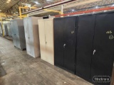 (5) METAL CABINETS