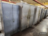 (4) METAL CABINETS