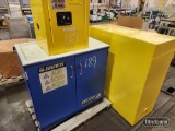 (2) FLAMMABLE CABINETS & (1) ACID CABINET