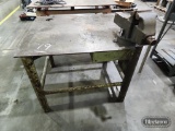 METAL SHOP TABLE