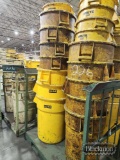 LARGE LOT OF TRASH CANS