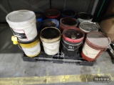 (4) PALLETS OF MISC OILS & FLUIDS