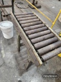 (2) ROLLER CONVEYORS