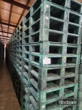 (196) PLASTIC PALLETS