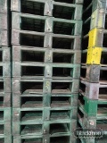 (196) PLASTIC PALLETS
