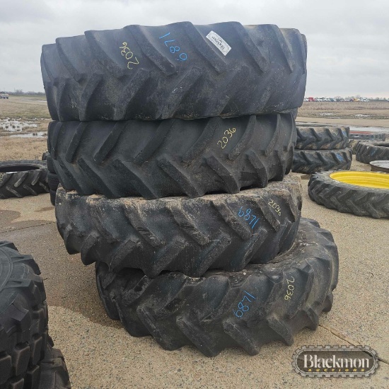 (4) TIRES, 520/85R46 R1