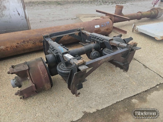 PUSHER AXLE, FOR DUMP TRUCK